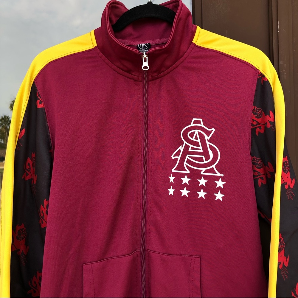 Absolutely Killer Arizona State ASU Full-Zip Warm-Up Jacket S